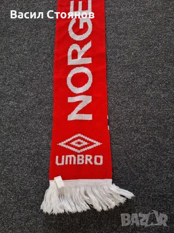 Норвегия/Norway vs. Hungary / Унгария - фенски шал Umbro, снимка 3 - Фен артикули - 49063558