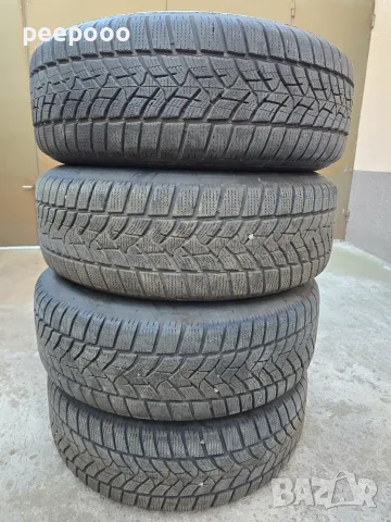 Алуминиеви джанти 5x114,3 с зимни гуми Дънлоп 225/65/17 Honda CR-V, снимка 4 - Гуми и джанти - 55988739