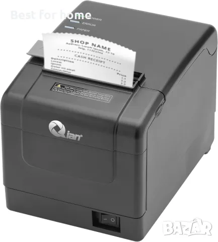 Tермален етикетен принтер Qian 80mm с Bluetooth, WiFi, снимка 2 - Друго търговско оборудване - 47318312