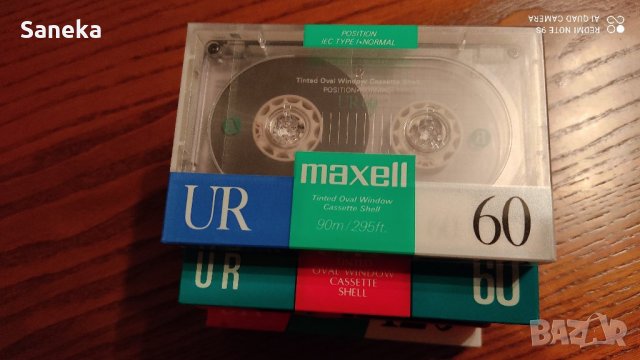 MAXELL UR 60,90,120, снимка 2 - Аудио касети - 35871841