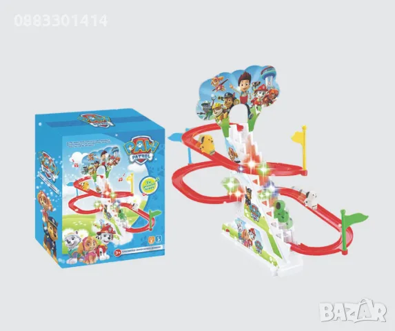 Забавна Пързалка Пес Патрул Звук и светлини , снимка 4 - Други - 48605854