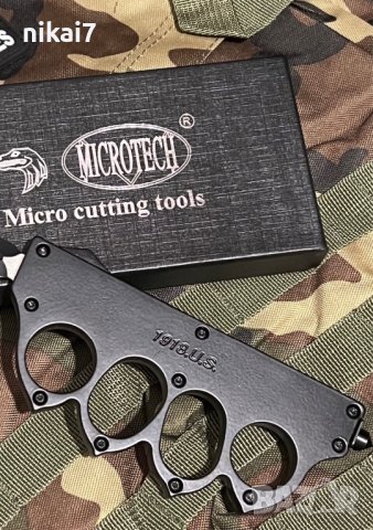 автоматичен нож тактически нож ловен Microtech бокс самозащита, снимка 4 - Ножове - 41770324