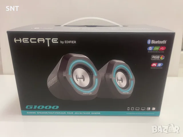 Геймърскa Аудио система Edifier - G1000, 2.0, черна, снимка 3 - Bluetooth тонколони - 56274013