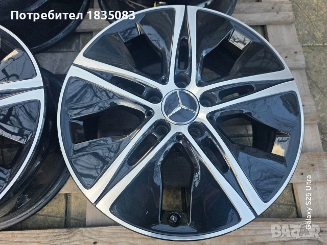 Лети джанти 17ки 5х112 Mercedes, снимка 6 - Гуми и джанти - 53044538