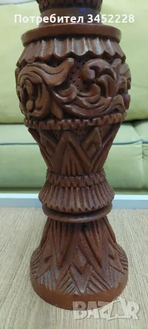 дърворезба отлична за колекционери височина 26см , снимка 4 - Антикварни и старинни предмети - 49131701