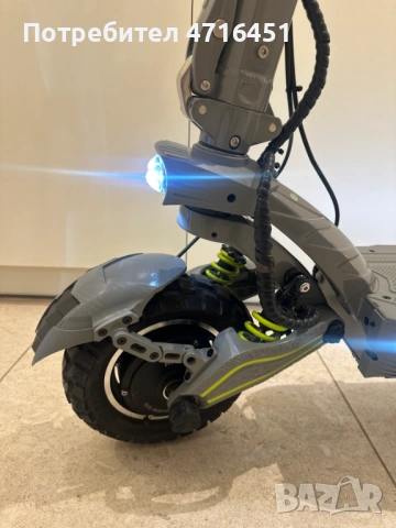 Mukuta 10+ dual motor - Електрическа тротинетка (само на 215 км), снимка 7 - Друга електроника - 53191702
