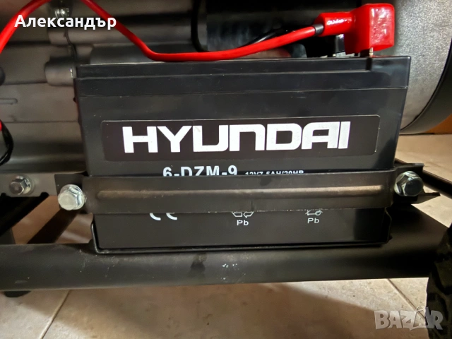Бензинов генератор Hyundai HHY7000FE - монофазен, снимка 10 - Други машини и части - 53526219