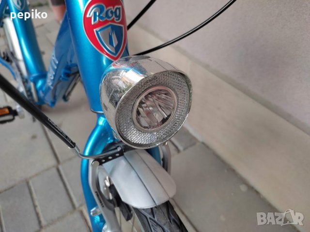 Продавам колела внос от Германия алуминиев сгъваем велосипед PONY SPORT 20 цола  SHIMANO STURMEY ARC, снимка 18 - Велосипеди - 33912226