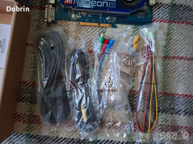 Sapphire ATI Radeon X1950 PRO / 512MB / GDDR3 / AGP, снимка 7 - Видеокарти - 52674829