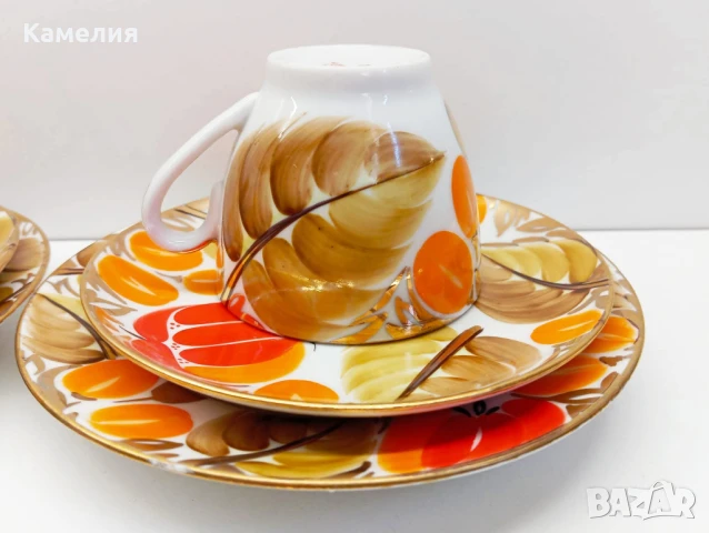 Руски порцелан , снимка 5 - Чаши - 50914828