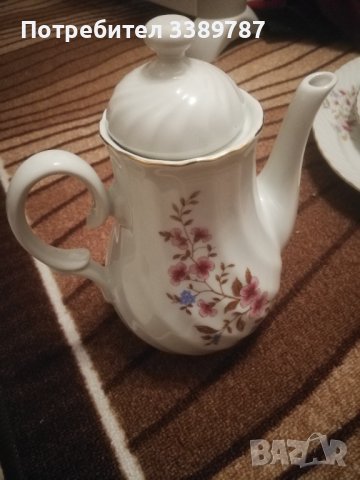 Порцелан Китка , снимка 2 - Сервизи - 40331913