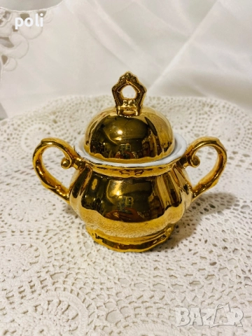 порцеланова захарница , снимка 3 - Аксесоари за кухня - 51586304