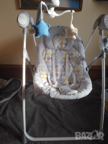 CANGAROO Електрическа люлка - шезлонг SWING STAR, снимка 2 - Детски шезлонги - 53255816