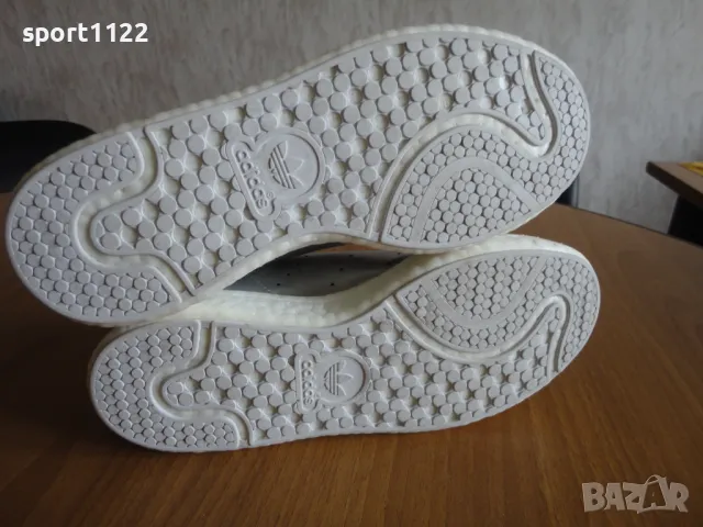 N37 Adidas Stan Smith Boost Silver/дамски обувки, снимка 8 - Маратонки - 49357762