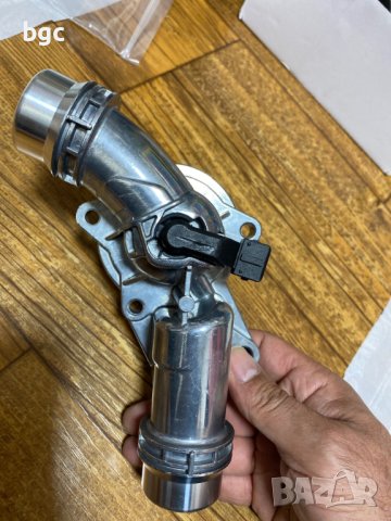 Алуминиев Корпус Алуминиево тяло Фланец за Термостат BMW M52TU M54 E46 E39 - БЪРЗИ ВРЪЗКИ!