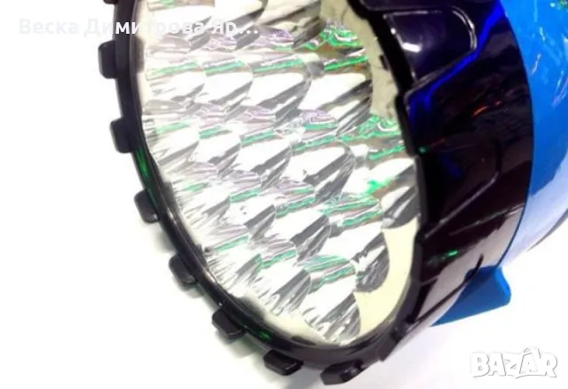 Мощен презареждащ се LED прожектор FL47, снимка 3 - Друга електроника - 47918386