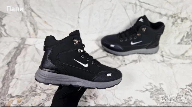 Мъжки зимни обувки с пух Nike, снимка 3 - Мъжки боти - 56150669