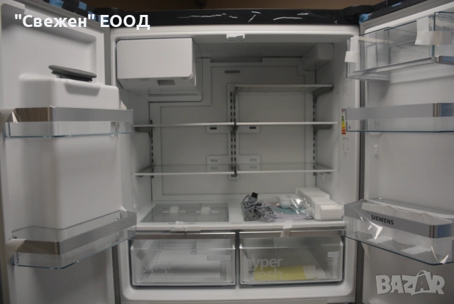 Голям хладилник Side by Side FrenchDoor Siemens KF96DPXEA iQ700, ледогенератор, Total Nofrost, снимка 7 - Хладилници - 53335287