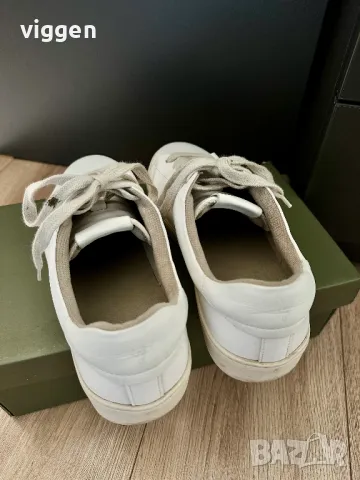 Класически бели гуменки (маратонки) All Saints. Естествена кожа. Размер 41, снимка 12 - Маратонки - 47360704