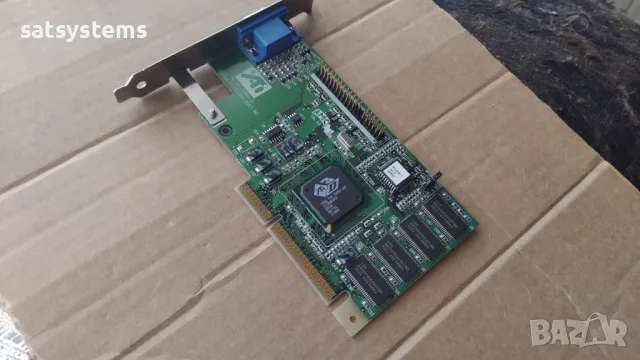 Видео карта ATi 3D Rage128 Pro Turbo 8MB AGP, снимка 4 - Видеокарти - 36663126