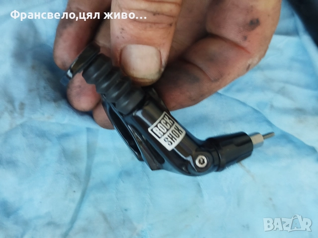 Дропър колче за седалка за велосипед колело 31.6 rock shox , снимка 2 - Части за велосипеди - 52112853