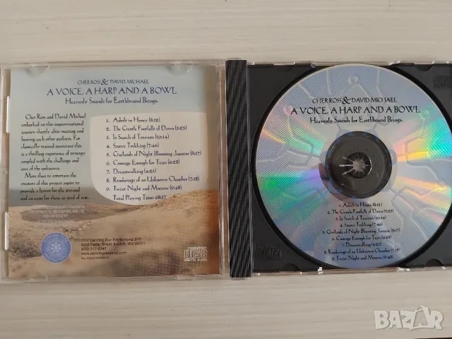 A voice, a harp and a bowl - оригинален диск музика, снимка 2 - CD дискове - 49227048