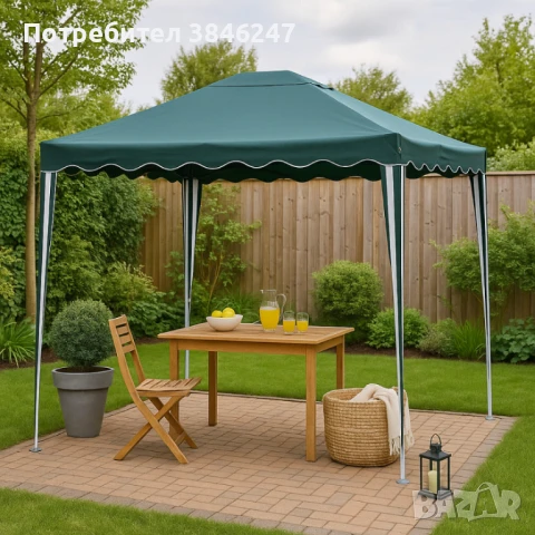 Градинска шатра Muhler G1017 300x400xH250см, снимка 1