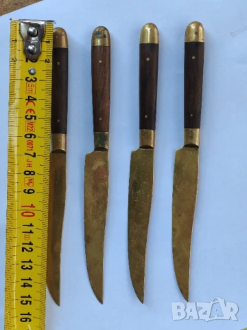 Винтидж бронзови ножчета за плодове STAHL BRONCE, Германия. , снимка 9 - Ножове - 51405596