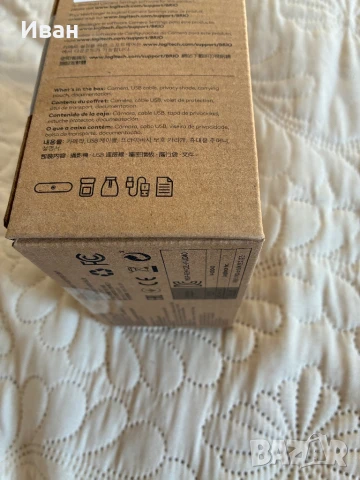 Logitech Brio 4k Ultra HD уеб камера, снимка 4 - Друга електроника - 51067128