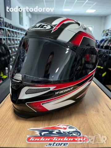 Мото каска HJC RPHA-10 Plus,размер XS,тъмен визьор,тегло 1250гр