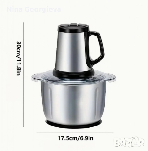 Многофункционален кухненски чопър MAXTOP, 5 литра, снимка 2 - Други - 52904563