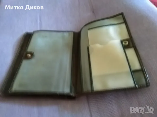 Портфейл марков на Castelijn Beerens 170х120мм естествена кожа с много прегради за карти, снимка 5 - Портфейли, портмонета - 47656441