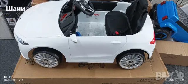 Детска акумулаторна кола Мерцедес GLS350.  , снимка 14 - Детски велосипеди, триколки и коли - 47258346