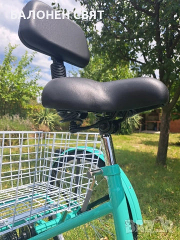 СУПЕР МОДЕЛ Нова 24 цолова Сгъваема Семейна Триколка 7 скорости 3 спирачки с Безплатна Доставка , снимка 6 - Велосипеди - 51578467