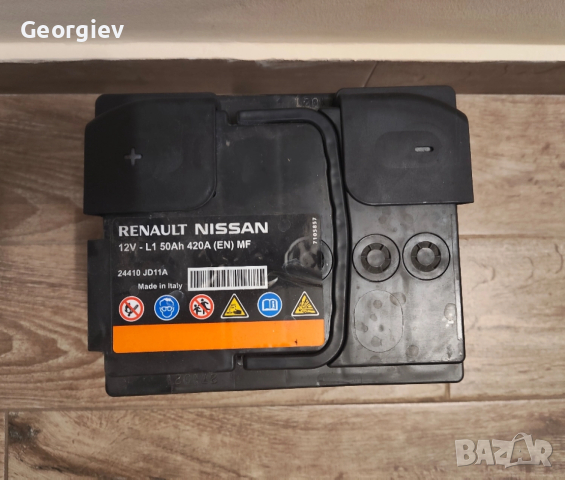 Оригинален стартов акумулатор за Renault Zoe/Рено Зое, снимка 2 - Аксесоари и консумативи - 52902032