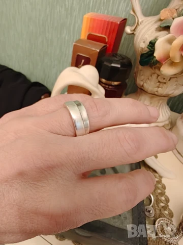 Масивен сребърен лот обеци сбх и пръстен на fossil, снимка 5 - Бижутерийни комплекти - 51422042