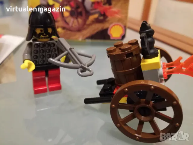 Конструктор Лего - LEGO Castle 2538 - Fright Knights Fire Cart, снимка 2 - Колекции - 50181904