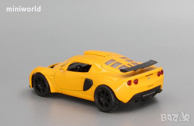 Lotus Exige 2000 - мащаб 1:43 на DeAgostini модела е нов в блистер, снимка 3 - Колекции - 27492174