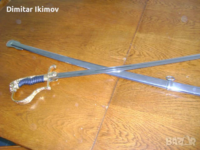 Лека офицерска парадна сабя, снимка 6 - Антикварни и старинни предмети - 42447509