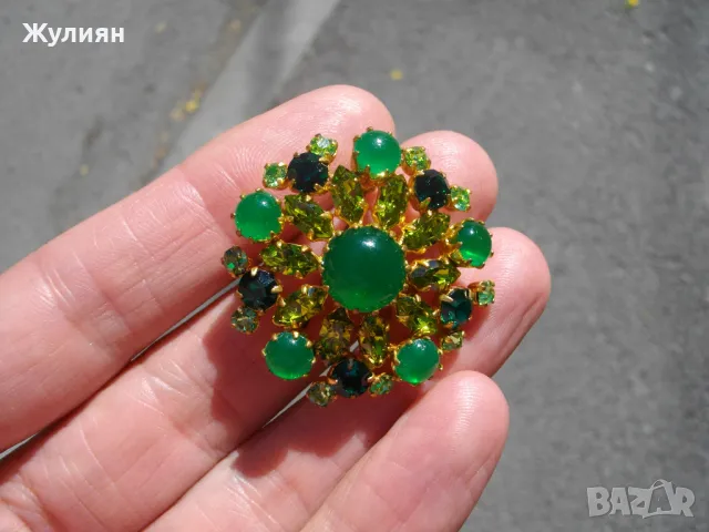 СТАРА БРОШКА, снимка 3 - Антикварни и старинни предмети - 47385419