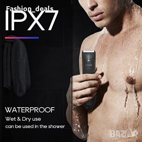 Нов Акумулаторен тример машинка за подстригване на коса брада за мъже/Led осветление, снимка 5 - Друга електроника - 41404350