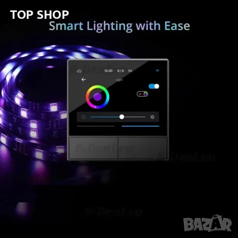 SONOFF NSPanel EU – Смарт ключ за централно управление, снимка 5 - Други - 49157810