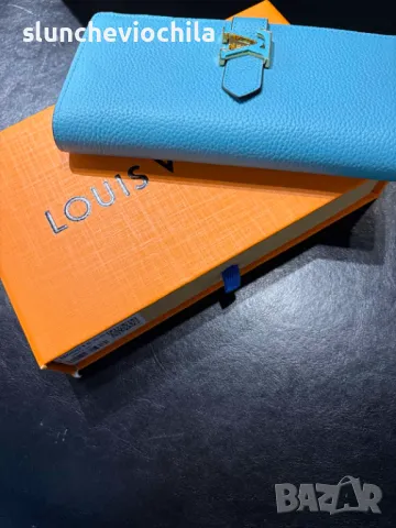 Vertical wallet louis vuitton, снимка 2 - Портфейли, портмонета - 48237293