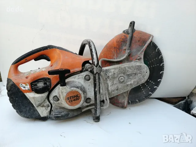 бензинов фугорез stihl ts 420 , снимка 1 - Други инструменти - 47996225