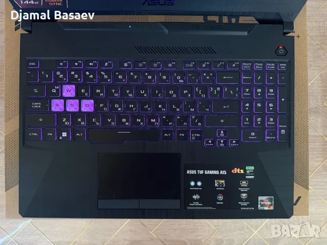 ASUS TUF Gaming A15 FA506NCG Ryzen 7 RTX 3050, снимка 2 - Лаптопи за игри - 55789266