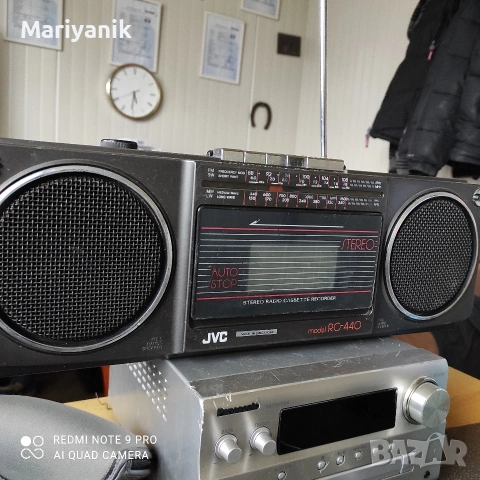 JVC RC-440LB, снимка 2 - Радиокасетофони, транзистори - 53441941