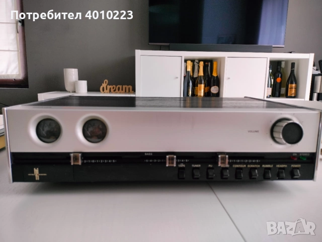 Philips Vintage Hi-Fi Усилвател – 550(22RH550), снимка 6 - Ресийвъри, усилватели, смесителни пултове - 53694736