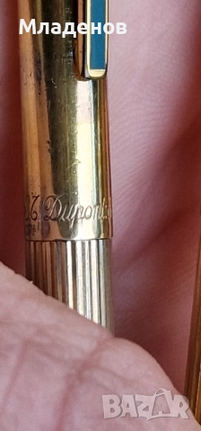 Сребърни химикалка и флумастер Dupont ., снимка 3 - Колекции - 52663878