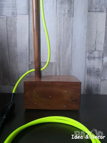 Ностална лампа с ретро ефекти, снимка 2 - Настолни лампи - 34234768