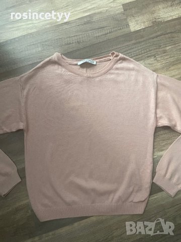 Къса розова блузка , снимка 4 - Блузи с дълъг ръкав и пуловери - 37416645